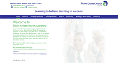 Desktop Screenshot of dccacademy.org.uk